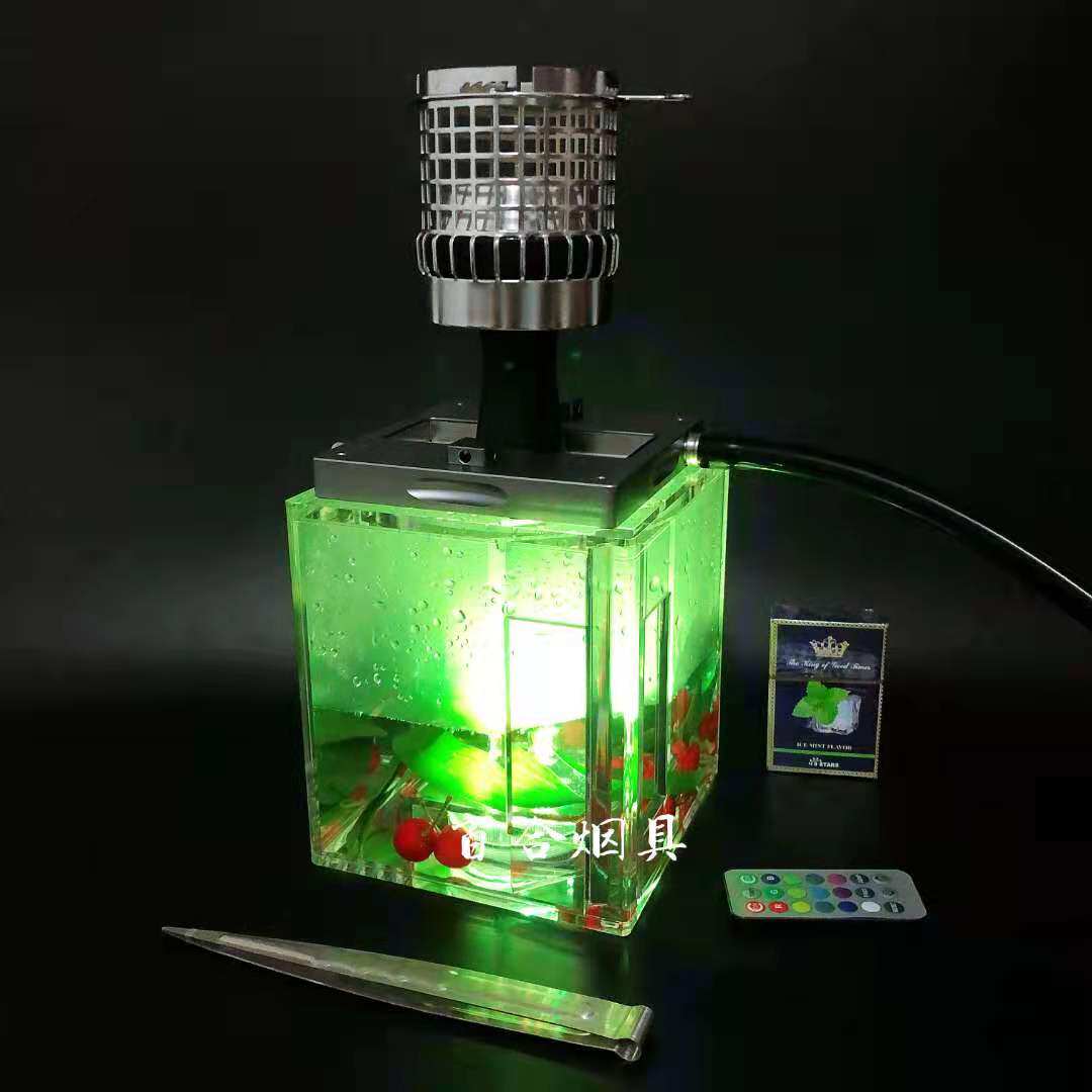 Arab Water Smoke With Light Acrylic Upscale Board Pot Bar KTV Full Set Fruit Custom Logo