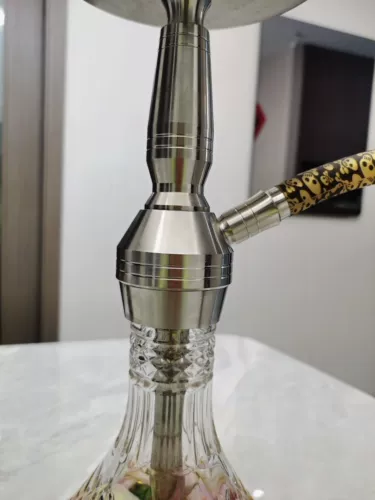 Арабский кальян из нержавеющей стали, полный комплект