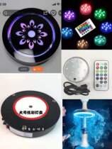 Arabian hookah lamp colorful light external smoke pot remote control light accessories bar LED atmosphere light