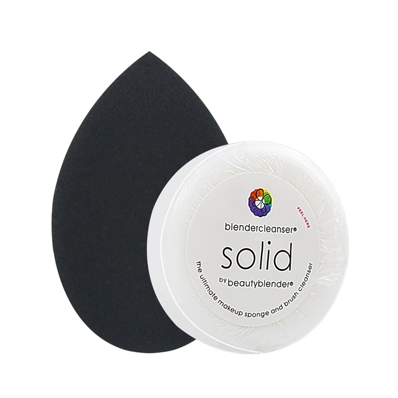 Пудра-блендер Beauty egg + мини чистое мыло beautyBlender спонж для макияжа
