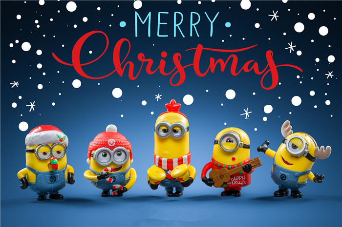 2018 Christmas KFC Yellow Toy Sleeping Grandpa Doll Voice Car Assembly Assembly