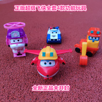 2019 Super flying man deformation doll Little Ai Langlang forklift Sheriff pullback car KFC Ledi childrens toys