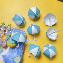Xi Xi Grocery Shop External Trade Bulk Simulation Small Umbrella Zhuozhuang Blind Box Accessories Diy Mobile Case Decoration Material