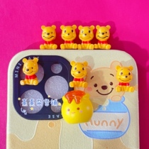 Xi Xi Grocery shop foreign trade bulk bulk pooh puppy nail nail jewelry diy mobile phone shell decoration