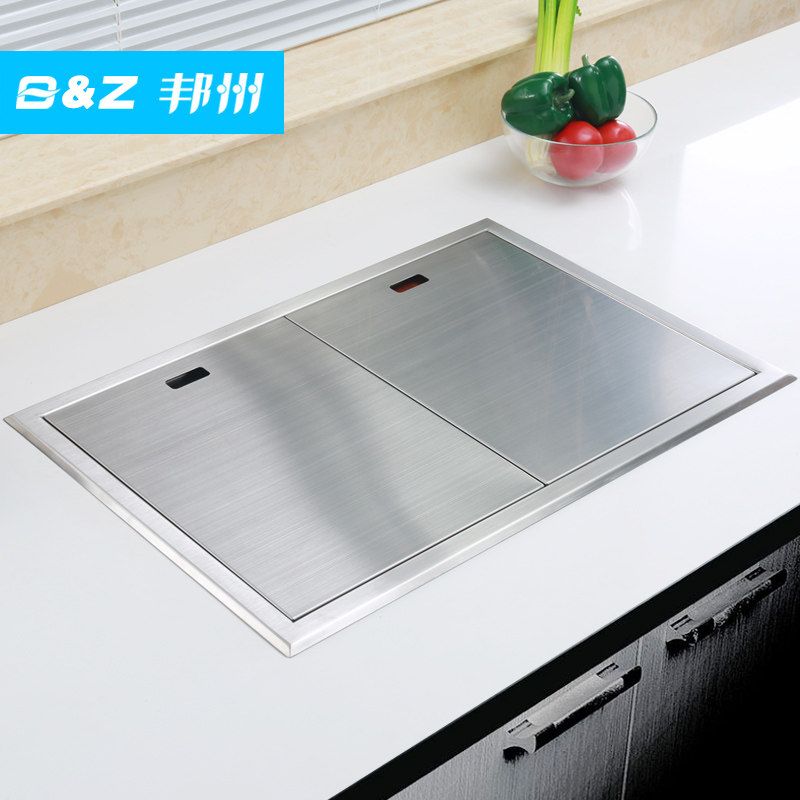 Hidden Kitchen Handmade Sink Single Sink Stainless Steel Under The
