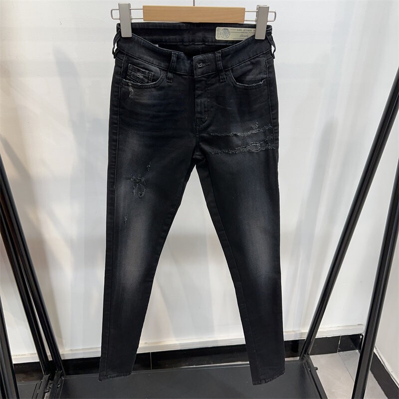 Diesel Genuine Women's Slim-Fit Stretchy Autumn and Winter Skinny Distressed Jeans Sxjn0687S Diesel Genuine Women's Slim-Fit Stretchy Autumn and Winter Skinny Distressed Jeans Sxjn0687S