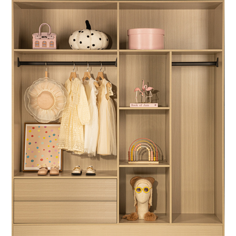 Girl's Pink Model Room Dressing Room with Princess Dress, Doll, Girl's Dress, Bag, Leather Shoes, Children's Room Soft Furnishings Girl's Pink Model Room Dressing Room with Princess Dress, Doll, Girl's Dress, Bag, Leather Shoes, Children's Room Soft Furnishings