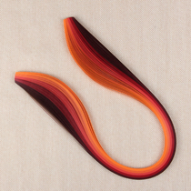 Long 54cm cm red orange gradient paper roll paper 3mm 5mm 7mm 10mm 100 strip bag