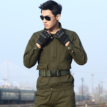Outdoor Camouflamenswear Suit Mens Summer Special Soldiers for Training Military Training Thickened Abrasion Resistant Electric Welders