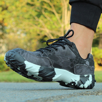 Fall New Python Low Helps Camouflak Shoes Mens Special Soldiers Combat Boots Women Outdoor Climbing Shoes Super Light And Breathable