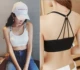 2 mảnh Quần vest vest quấn ngực đồ lót nữ ống top bra nữ thể thao ngắn học sinh trung học nữ sinh Hàn Quốc