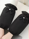 Autumn and winter bow-knot waterproof and oil-proof sleeves, impermeable, fashionable cuff protection, stylish women's anti-fouling and anti-dirty sleeves