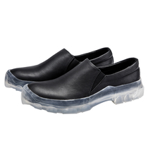 19ins Ro Spring Transparent thick - soled mens shoes lazy feet leather female shoes casual sports couple net red tide shoes