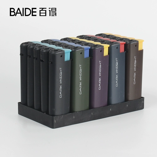 百得 Креативная взрывобезопасная пластиковая одноразовая электронная ветрозащитная зажигалка