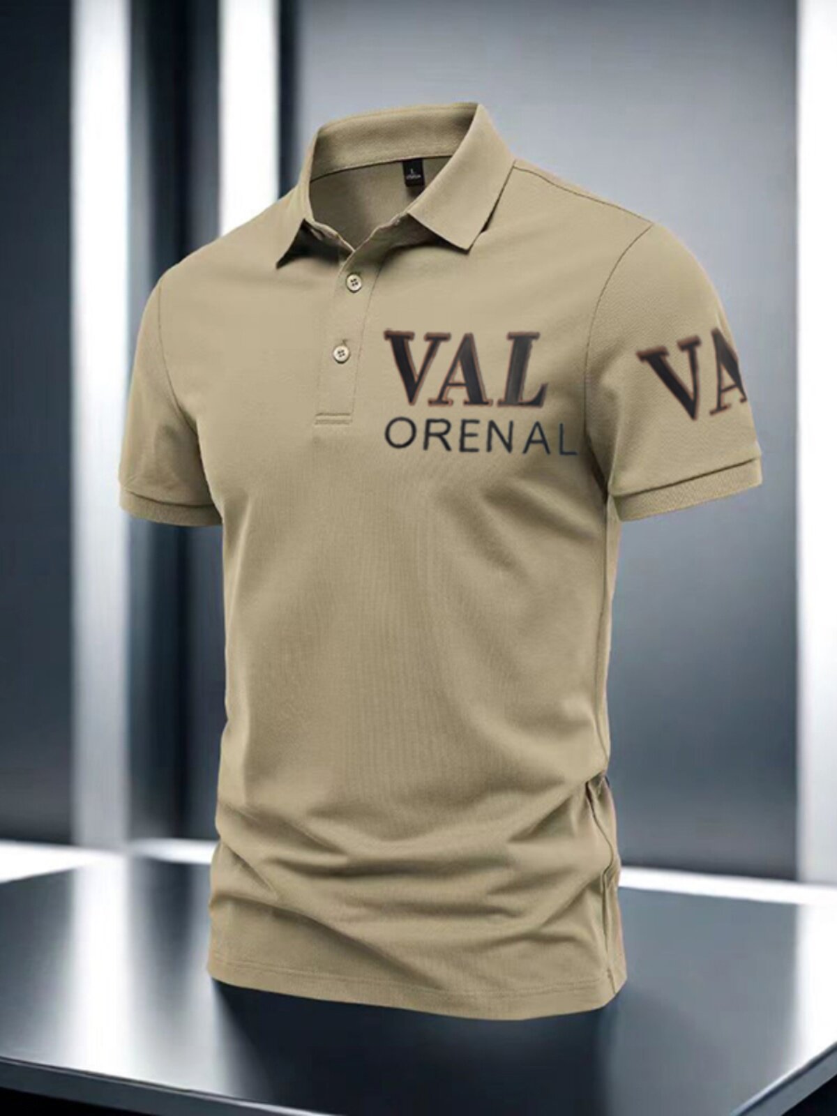 Men’s Heavyweight Cotton Polo Shirt – Short Sleeve Relaxed Fit Casual Summer Polo Tee