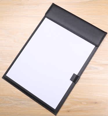 Leather meeting pads, writing boards, sticky note holders, office writing board holders, A4 document contract holders, hotel business storage