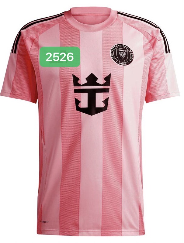 2526 Miami International Jersey Home Number 10 Messi Player Version & Kidsren's Set