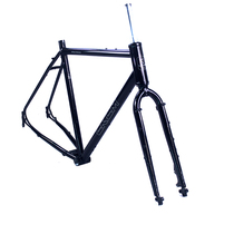 LKLM Travel Frame Cheerful Bike Rack Long-distance Steel Frame UK Renault 725 Steel Heavy Load Bike