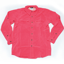 LKLM cheerful outdoor sports shirt riding quick-drying shirt pink quick-drying stretch long sleeve comfortable and breathable