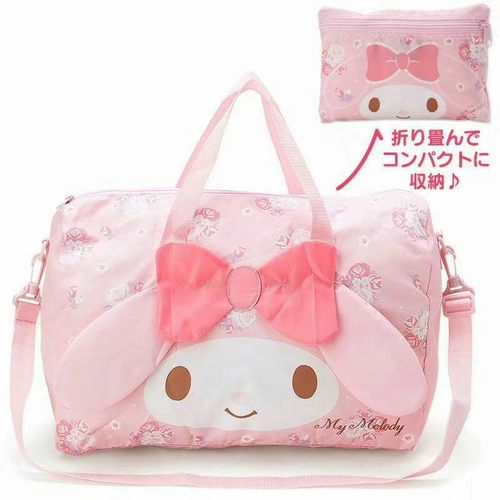 Вместительная и большая милая сумка для путешествий, льняная сумка для спортзала, мультяшная сумка на одно плечо