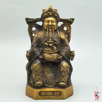 New bronze collection of Wenwen Buddha statue ornaments for bronze statues home accessories shop opening gifts