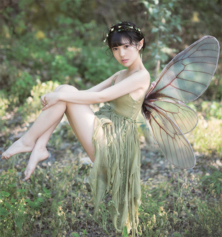 Forest department transparent wings photo photography shooting Photo Elf Dragonfly Butterfly Angel wings headdress Photo studio props