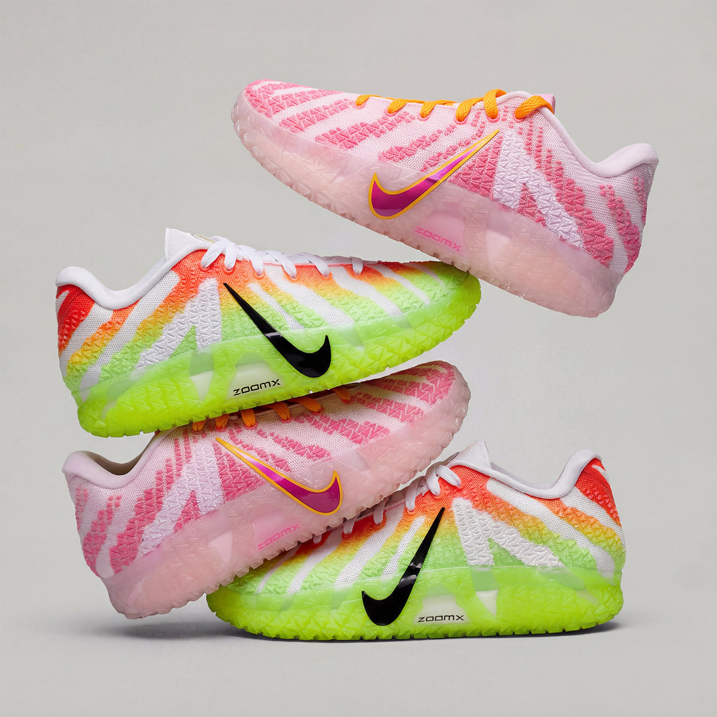 🏀🔥 Nike Ja3 EP莫兰特3代粉色新款低帮实战篮球鞋HF2794-601-篮球鞋