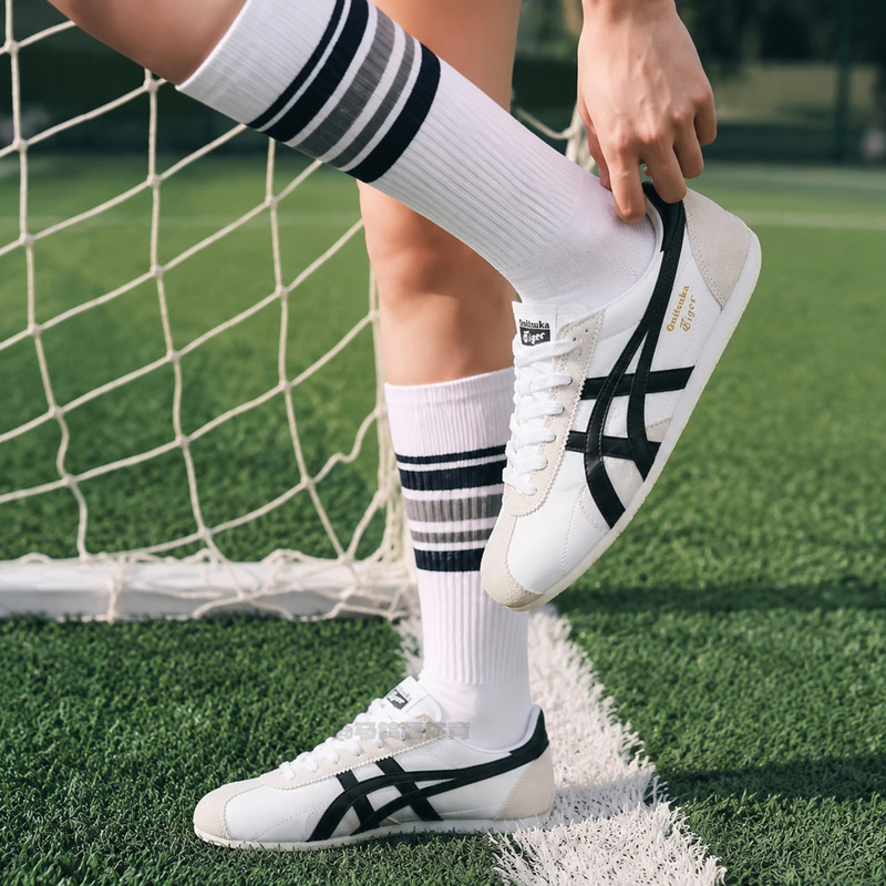 Onitsuka Tiger Runspark Summer Retro Casual Running Shoes White Shoes for Men and Women Couples