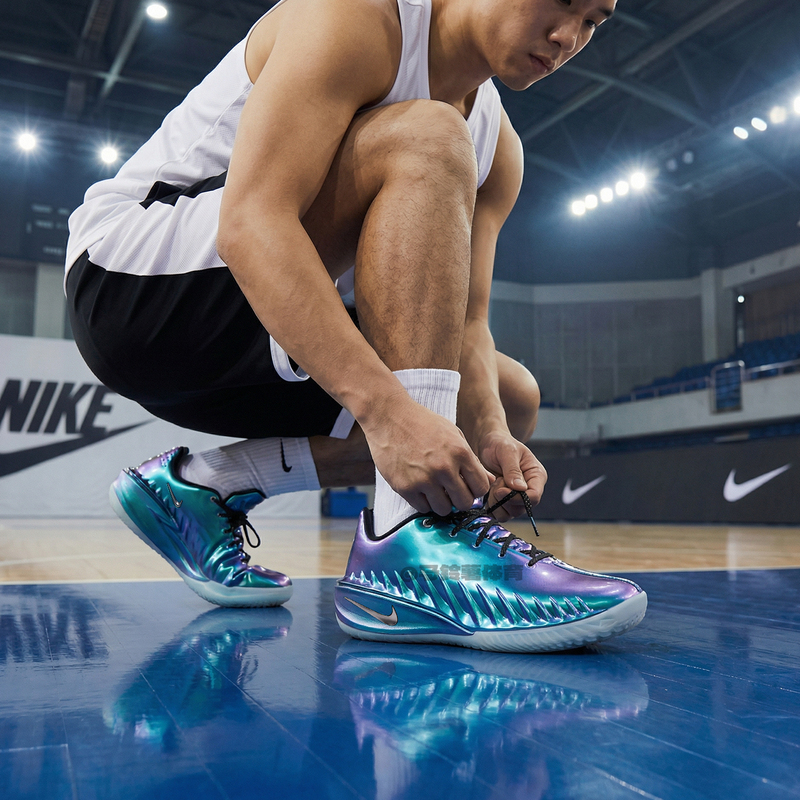 Nike Gt Cut 4 New Model 26-Year-Old Practical Men's Basketball Shoes Men's Shoes Metallic Blue Iq6205-500 Nike Gt Cut 4 New Model 26-Year-Old Practical Men's Basketball Shoes Men's Shoes Metallic Blue Iq6205-500