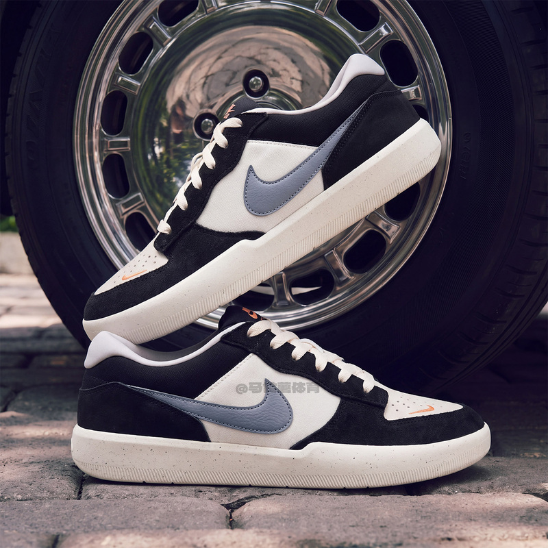 Nike Sb Force 58 Nike's New Sports and Leisure Basketball Sneakers Low-Top Men's Black and White Dv5477-012 Nike Sb Force 58 Nike's New Sports and Leisure Basketball Sneakers Low-Top Men's Black and White Dv5477-012