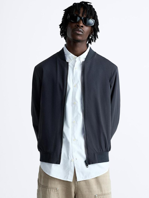 Cabinet 429! New Spring Men's Thin Cotton Flight Jacket Outdoor Jacket Za3918400 Men's Spring Coat