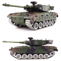 1 20 remote control Mekava main battle tank metal barrel can be tilted to launch the turret can be rotated true track shock absorber