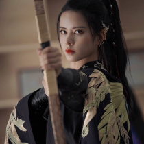 Sold out appreciation of Zixong Oriental aesthetics Mulan Han element embroidered cape cardigan men and women with the same