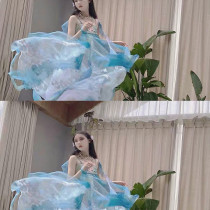 Spot Zi Song Oriental aesthetics is your mermaid Ah Fairy Han element in the painting