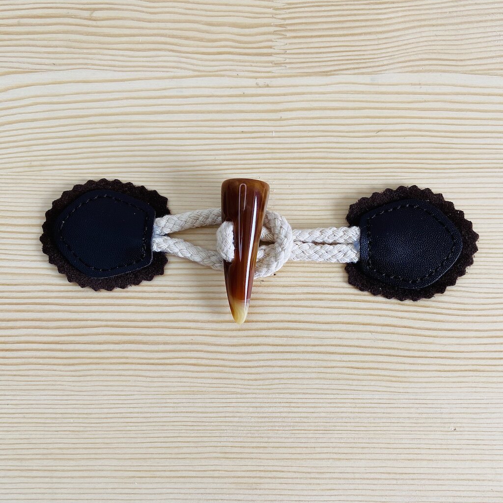 Great coat horns for buckle children fine action training busy board DIY accessories Montessori baby early education