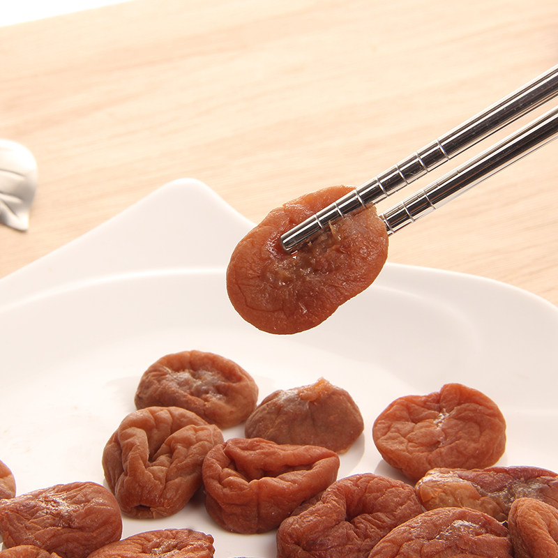 Meixin exports Japanese plum cake Japanese-style non-nuclear plum meat species nashi plum single grain small package green plum dry 300g