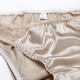 Tang Jingsi ສົ່ງຟຣີ Mulberry Silk Sexy Silk Lace Panties Breathable ແອວຕ່ໍາສະດວກສະບາຍ Briefs 1 ຊອງ