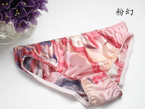 Sản phẩm mới Quần lót lụa 100% lụa của phụ nữ thắt lưng thấp tập tin bên trong lụa quần lót nam cotton