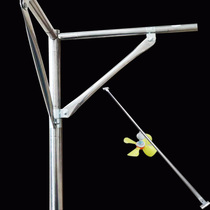 Mosquito net fan shelf bracket 1 8m bed court triangle slash pole horn support Stainless steel universal oblique support frame