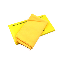 1 piece of Watch tool watch special wipe cloth double-sided advanced meter wipe cloth wipe glasses cloth gold cloth