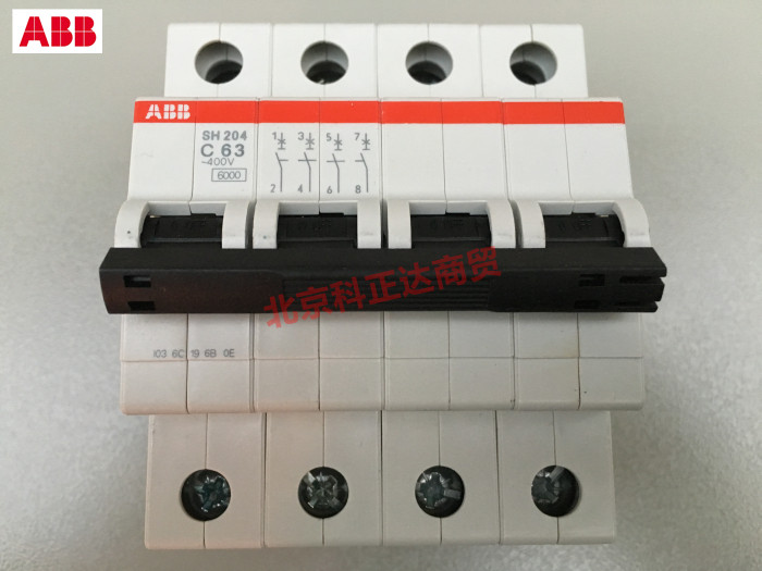 ABB Air Switch Circuit Breaker SH204-C63 4P 63A Original SH204 C63
