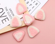 Handmade DIY poke music finished childrens cartoon wool felt cat ears hair clip headband jewelry shoes hat accessories