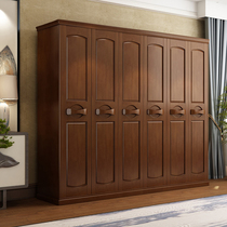 Wardrobe 2 m wide combination large cabinet home bedroom modern simple with top cabinet four door six door three door open wardrobe