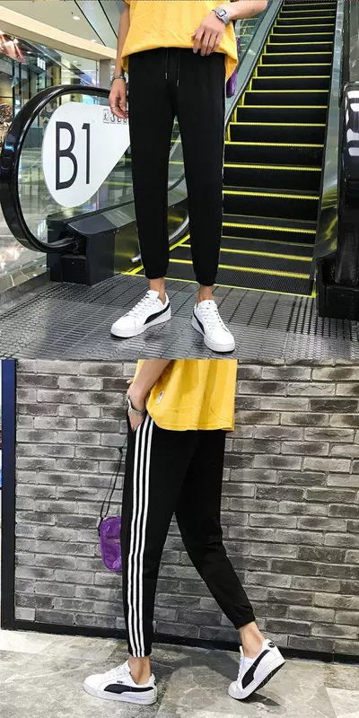 Ins siêu lửa mùa hè thủy triều quốc gia thương hiệu dụng cụ ban đầu hip hop hip-hop quần short nam Nhật Bản màu sắc khâu chín quần