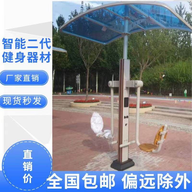 Community Outdoor Abdominal Muscle Plate Training Equipment Outdoor intelligent Double-position kinder Riding Trainer Space Rover