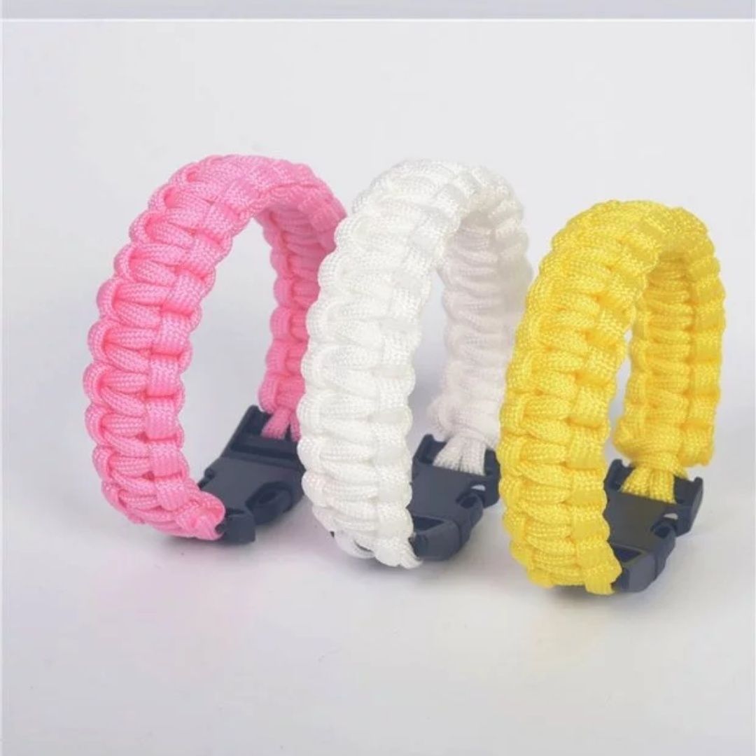 Umbrella Bracelet Outdoor Life Response Camp Seven Core Umbrella Rope Hand Weaving Promotional Gifts