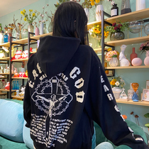 fog fear of god Season 5 Main Line Tide Loose Christmas Jesus Hoodie High Street Leisure