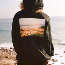 fg essentials fog fear of god double thread sunrise photo plus velvet INS Bieber same