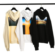 FOG fear of god complex line ESSENTIALS sunrise photo plus velvet INS tide brand sweatshirt Bieber same paragraph