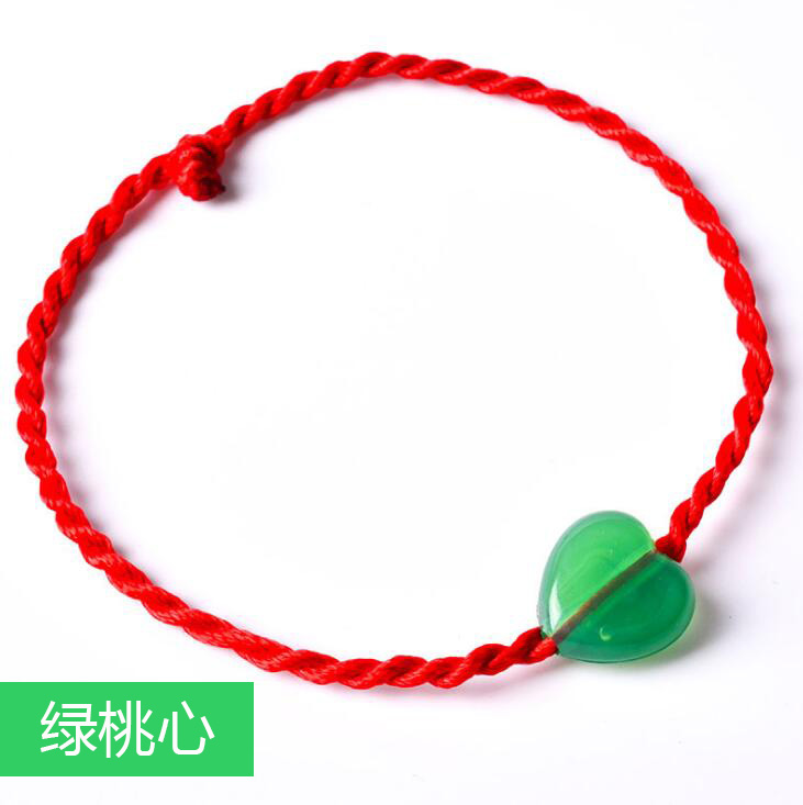 Cuộc sống thủ công tinh khiết dây đỏ vòng tay thời trang nam nữ vòng tay dây thừng trẻ em ác linh hồn an toàn đôi vòng đeo tay vòng vàng 18k